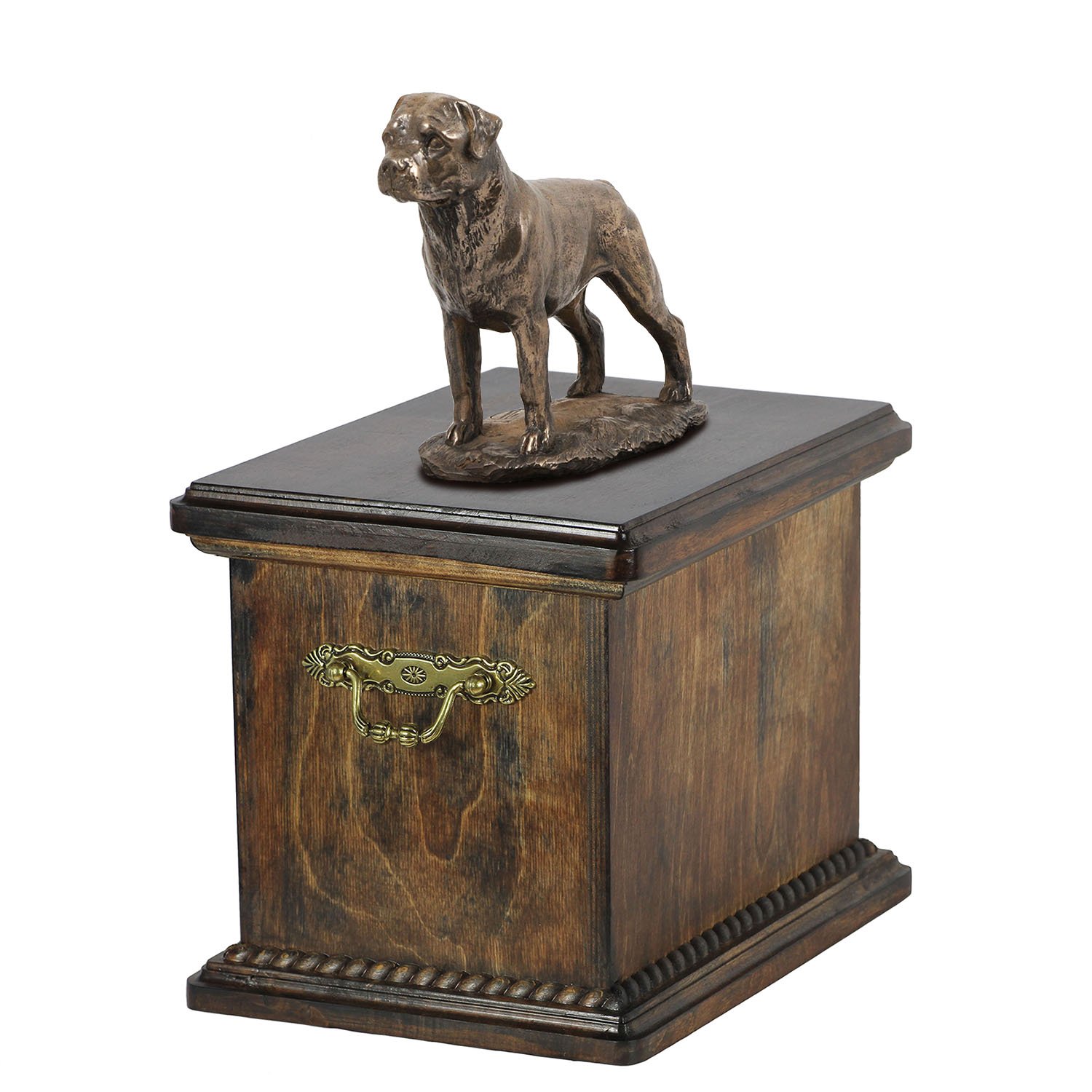 Urne pour les cendres de chien Rottweiler pour garder son souvenir vivant