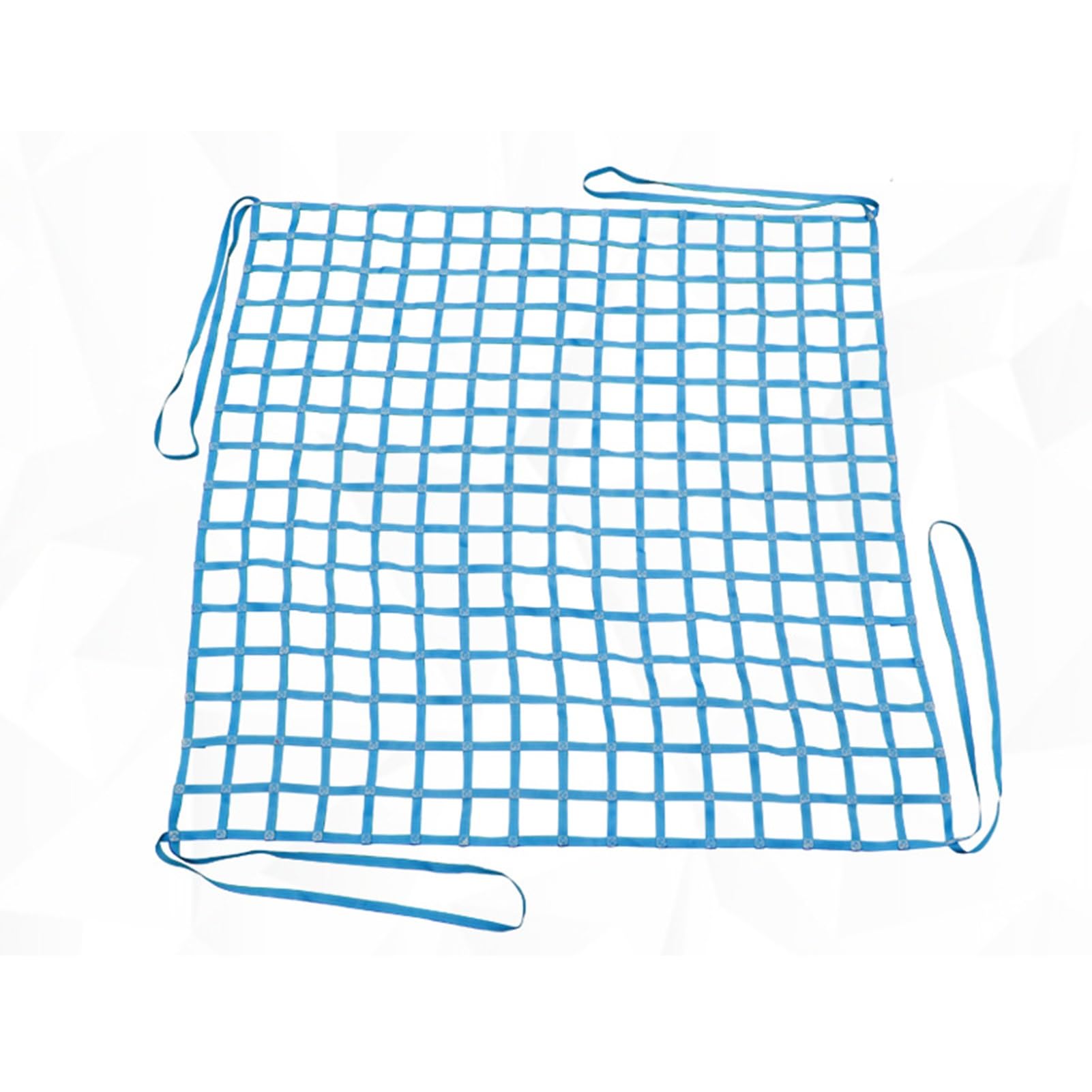 Redes De Carga De Poliéster For Trabajos Pesados, Redes De Carga For Aparejos De Construcción, Remolque Móvil, Equipos De Elevación(2 X 2M/Mesh 20cm/Load 3.5t)