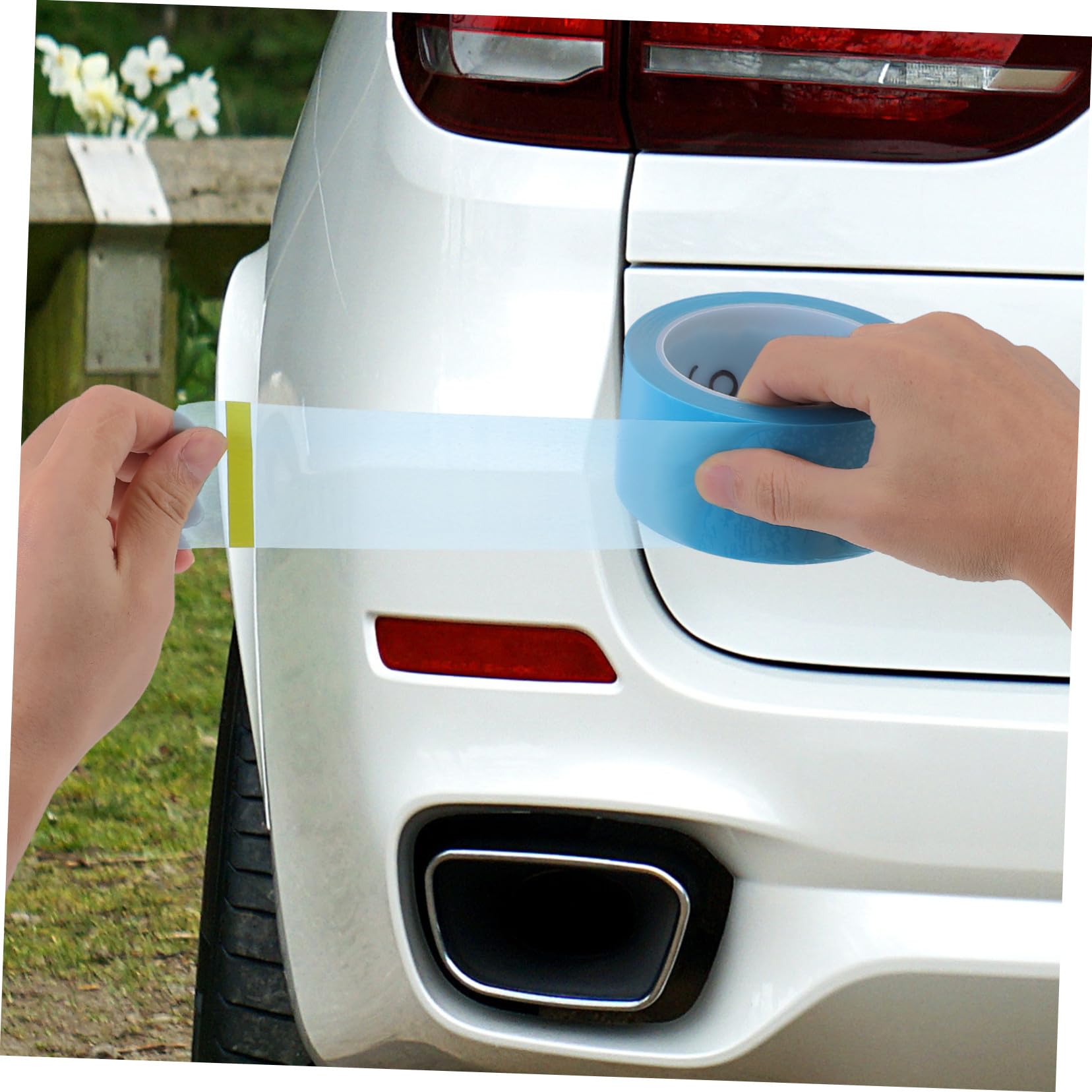Generic 5 Rotoli Nastro Masking in Pet Resistente al Calore da Sottile e Facile da Strappare Nastro Auto Low Tack per Mascheratura Precisa Colore Casuale