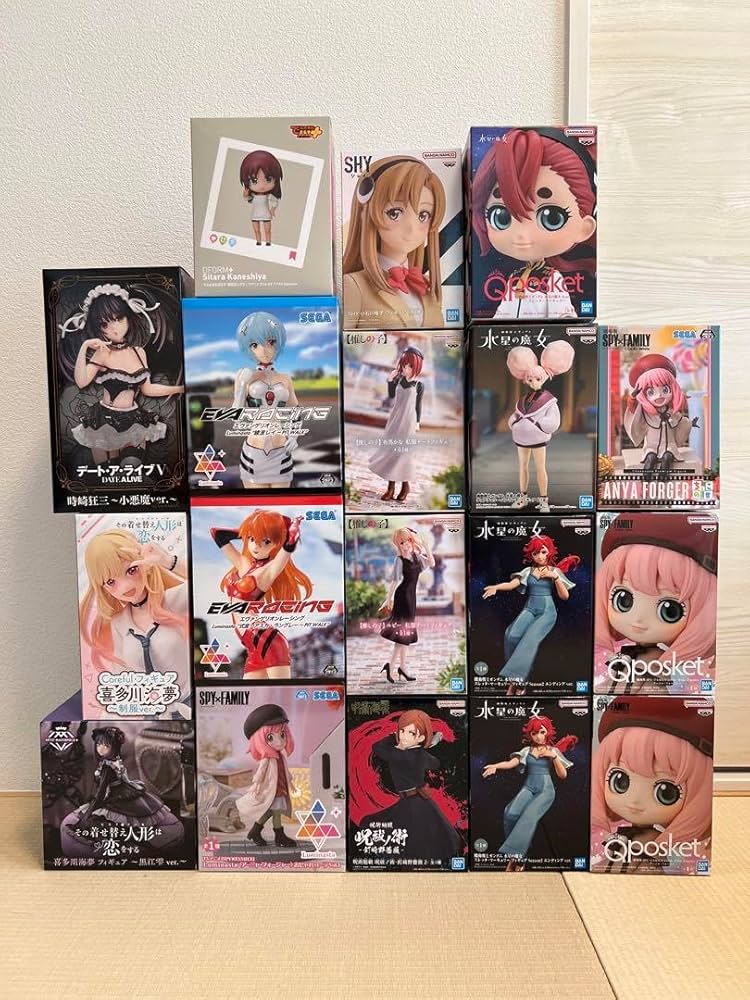 最新 美少女 JUMP プライズ フィギュア 箱 まとめ売り 18個 まとめ売り プライズフィギュア(美少女/ジャンプ系)18体まとめ売り