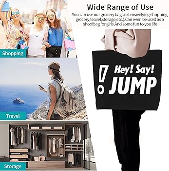 Amazon | [ZXHNB] おしゃれ Hey! Say! Jump1 トートバッグ 軽量 大容量