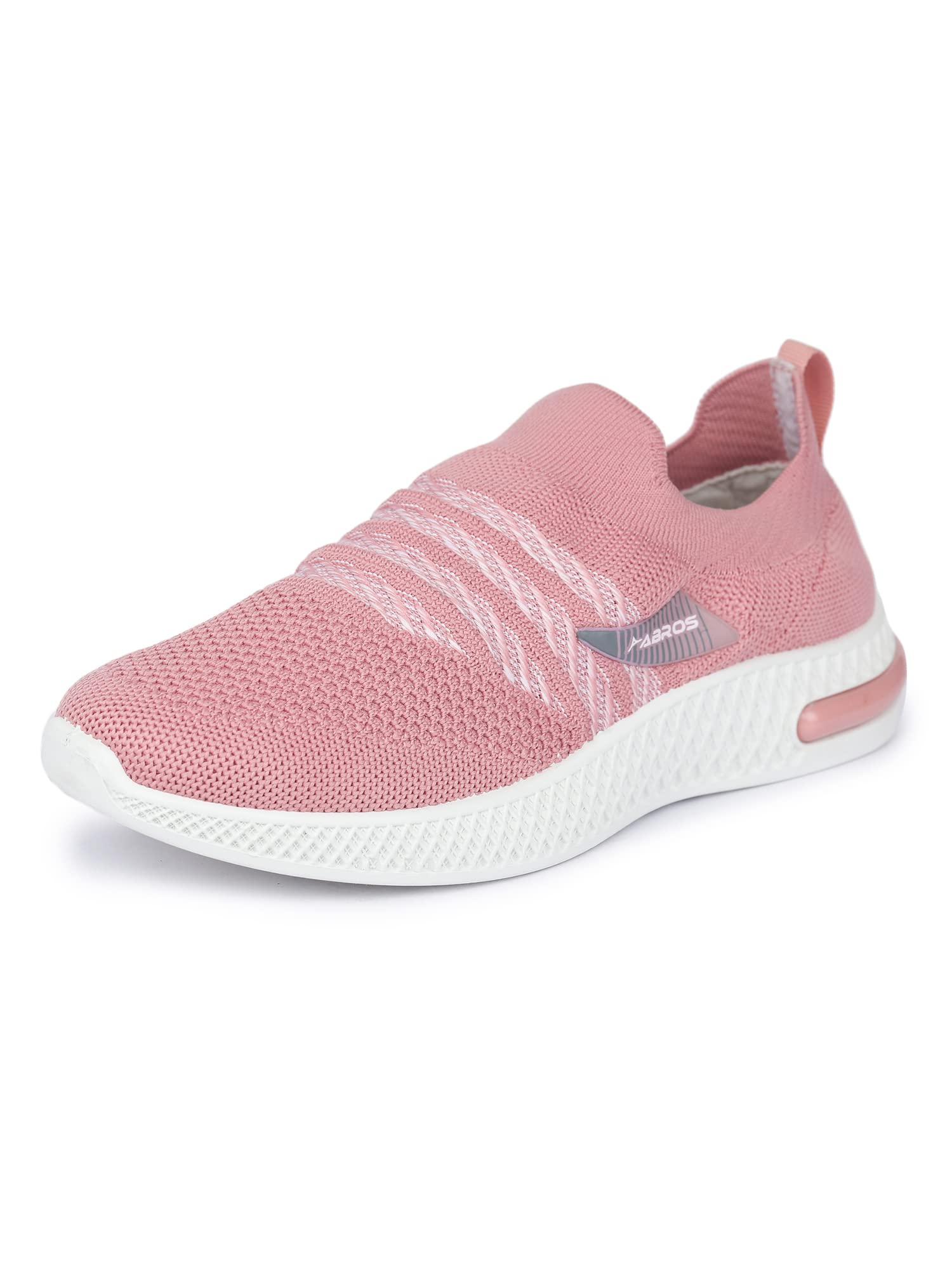 ABROS Womens Iris ASDL0105 Sports Shoes_Rose Gold/White_4UK (B0BJF2XX4Z) Amazon Price History, Amazon Price Tracker