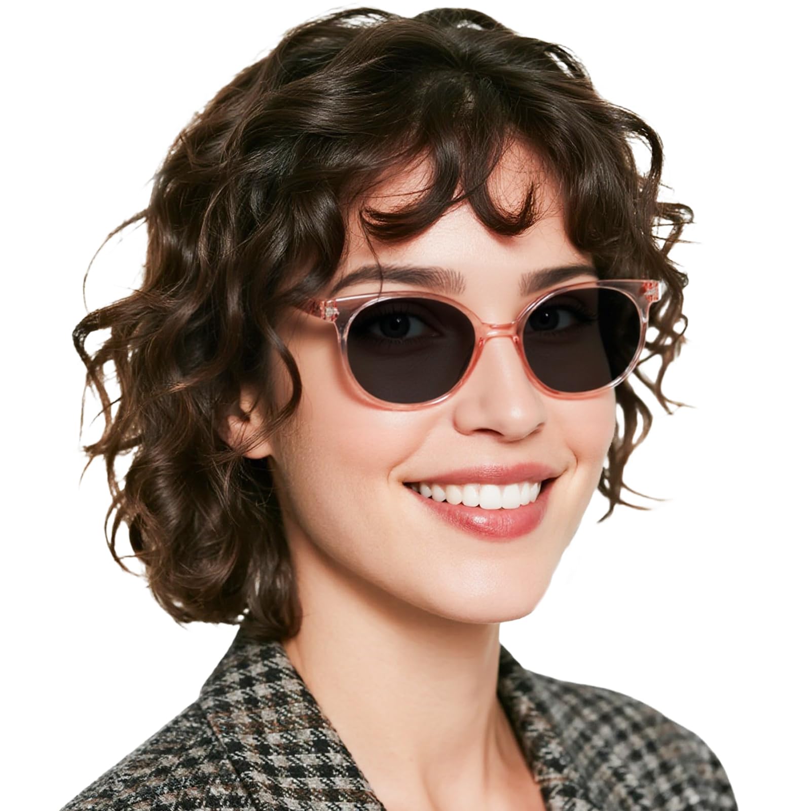 Photo 1 of OCCI CHIARI Reading Sunglasses Women UV Protection Outdoor Reader Glasses 1.0 1.25 1.5 1.75 2.0 2.25 2.5 2.75 3.0 3.25 3.5 3.75 4.0 (Pink 2.0)