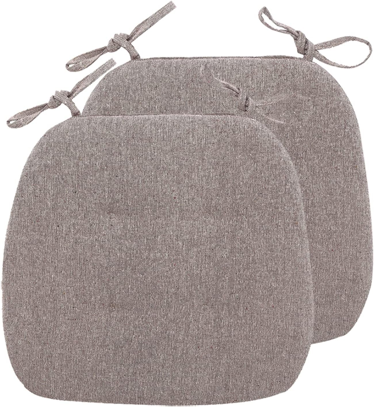Wesjmkh Cojín For Silla De Comedor De Piel Sintética, Cojín For Asiento
