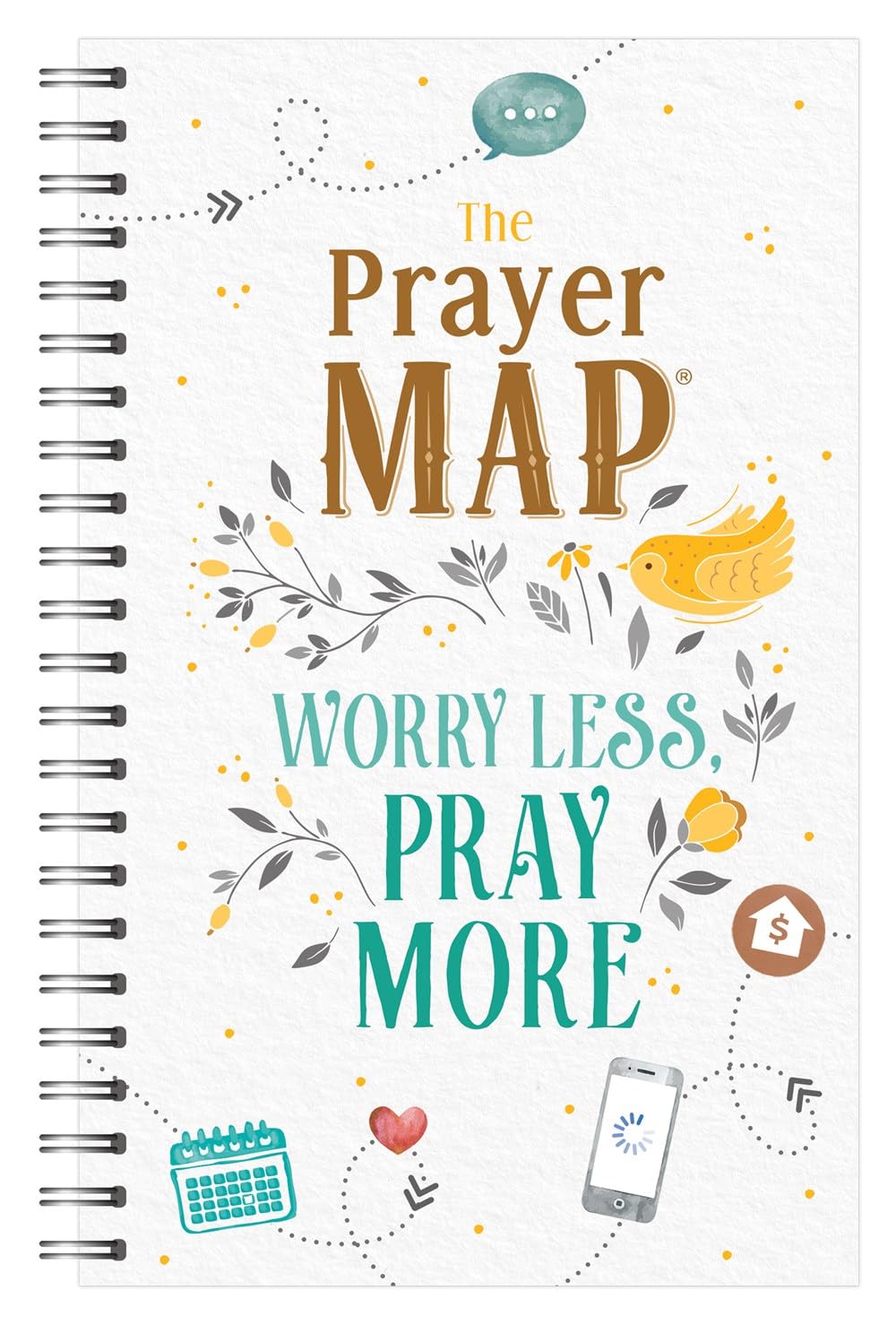 The Prayer Map: Worry Less, Pray More (Faith Maps)