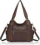 Angel Barcelo Large Purses for Women Soft PU Leather Hobo Bag for Women Shoulder Bag