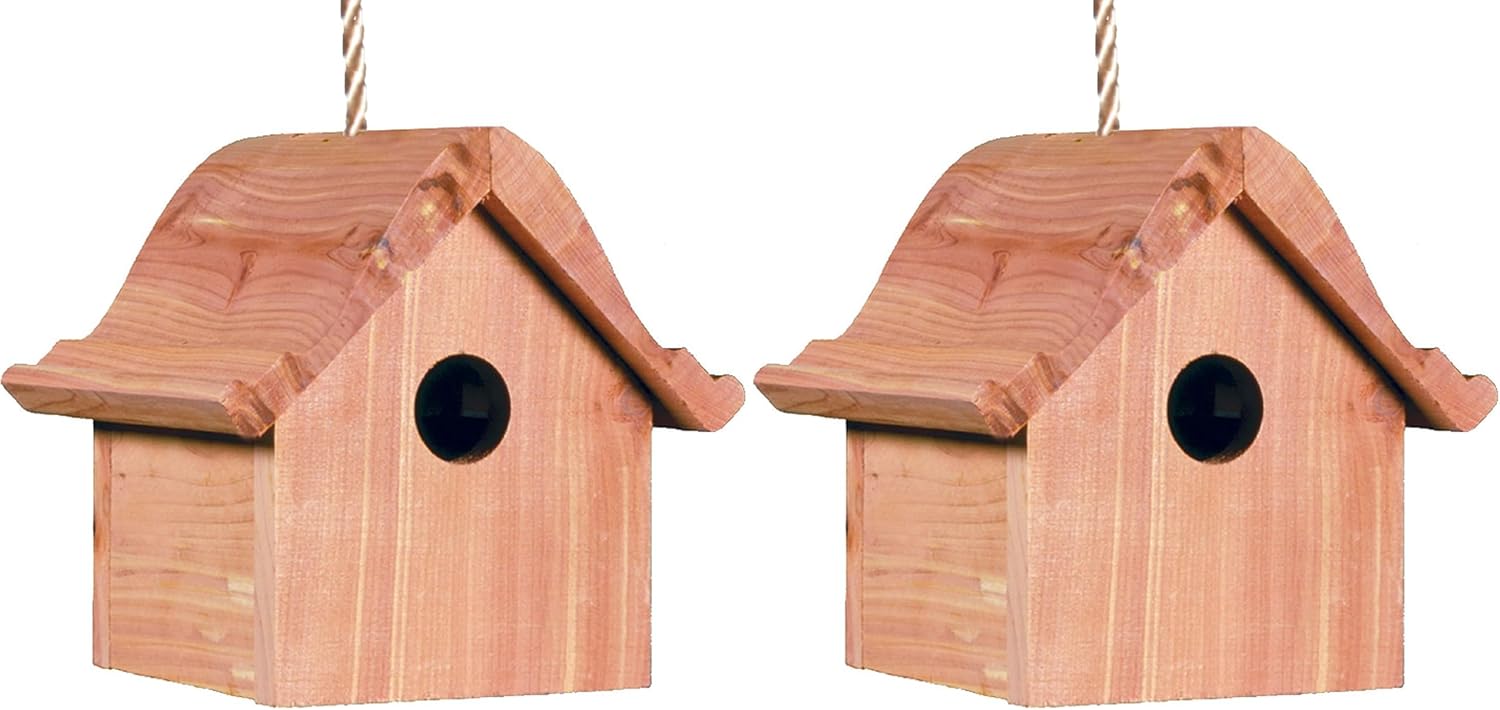 Perky-Pet 50301 Wren Home Birdhouse (Pack of 2)