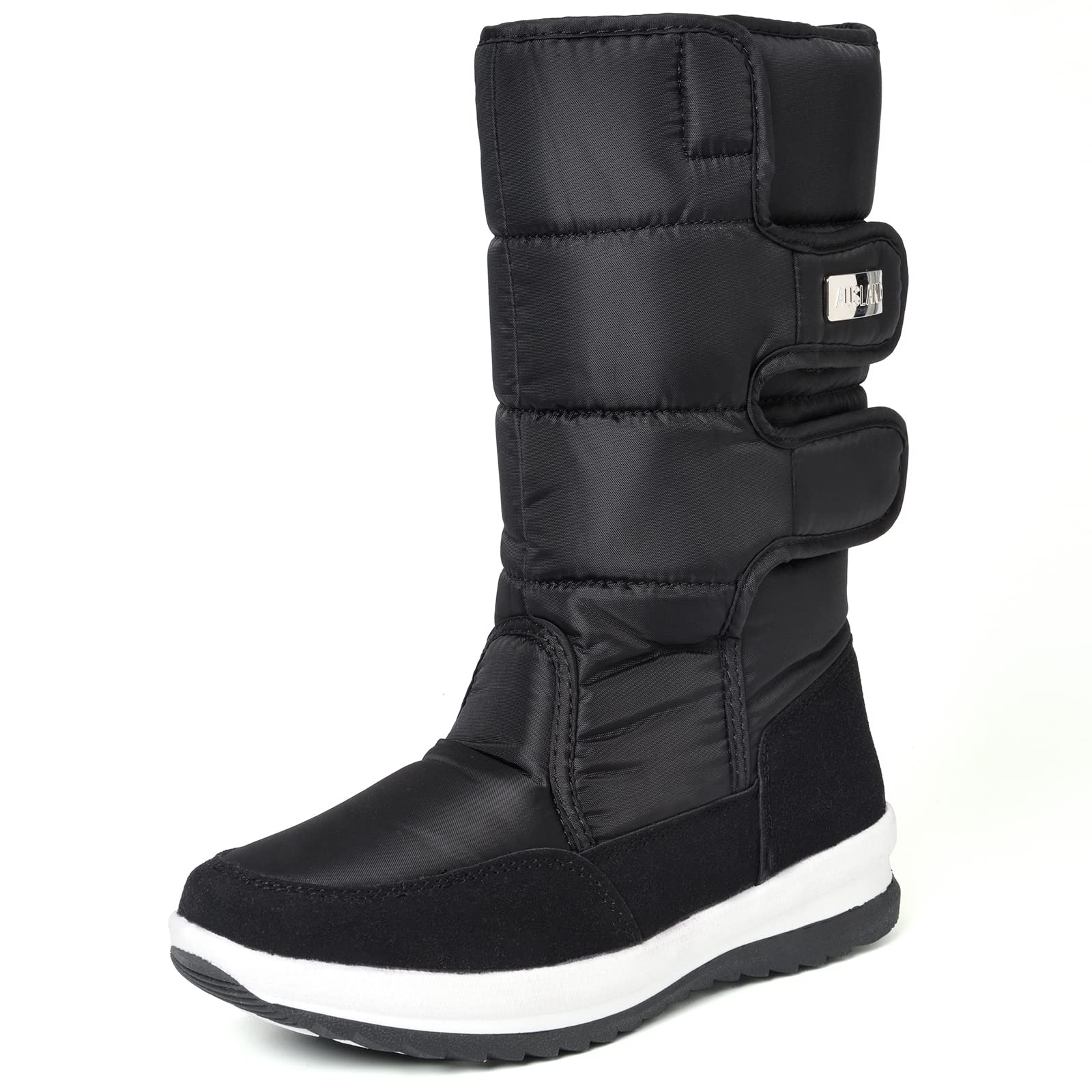 AUSLAND(オスランド)スノーブーツ　雪マーク柄 AUSLAND(オスランド)スノーブーツ 雪マーク柄 - メルカリ