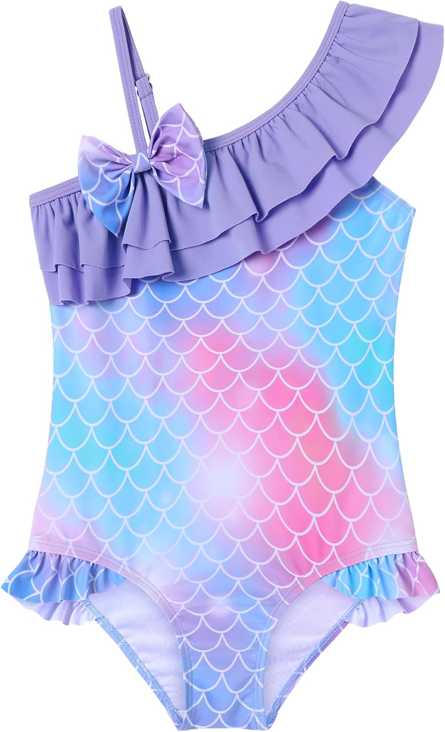 Girls One Piece Swimsuit Ruffle Kids Bathing Suit Toddler Swim Suit Girls' Swimwear...