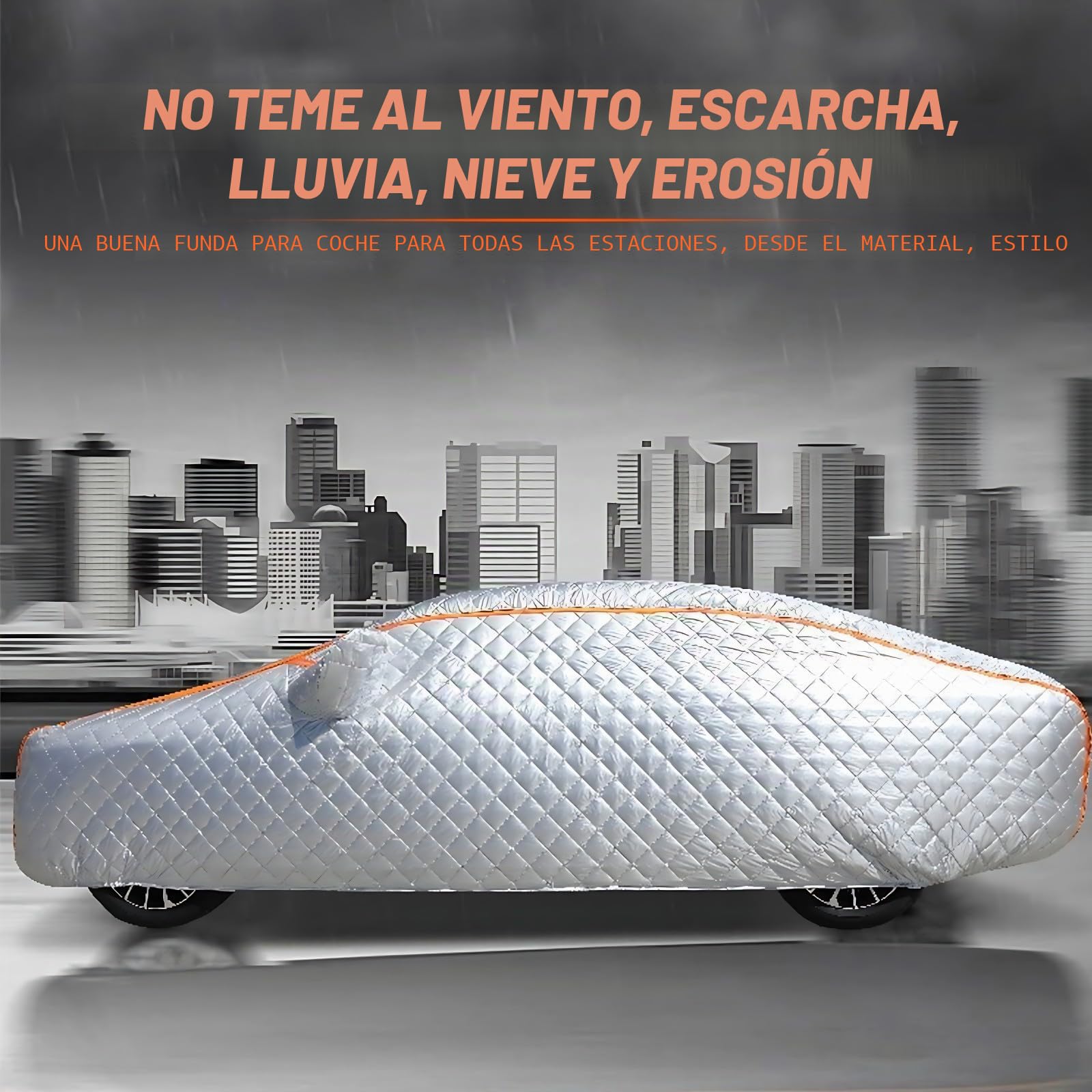 Funda Coche Antigranizo para Mercedes-Benz GLC Coupe SUV(2016-2019) Cubre Coche Exterior Anti-Ultravioleta,Impermeable,Sol,Lluvia,Polvo FY13