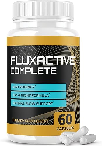Fluxactive Complete para la salud de la próstata, fórmula oficial, suministro de 30 días, fórmula de mezcla de palma enana americana completa Flux