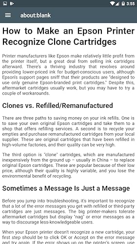 How to Make an Epson Printer Recognize Clone Cartridges