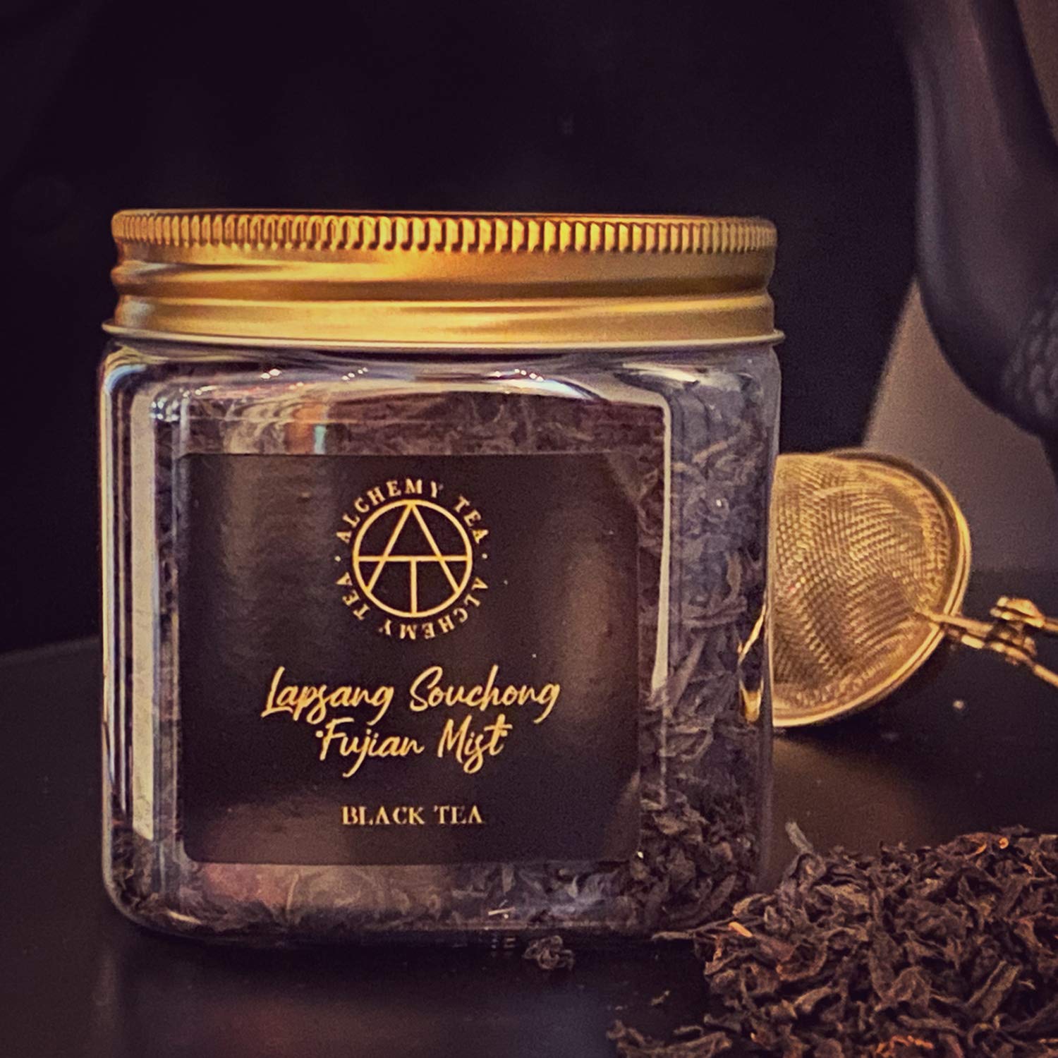 Lapsang Souchong Fujian Mist - Luxury Loose Tea from Alchemy Tea, traditional range of expertly blended black teas with a subtle addition of herbs & fruits to tantalise the tastebuds