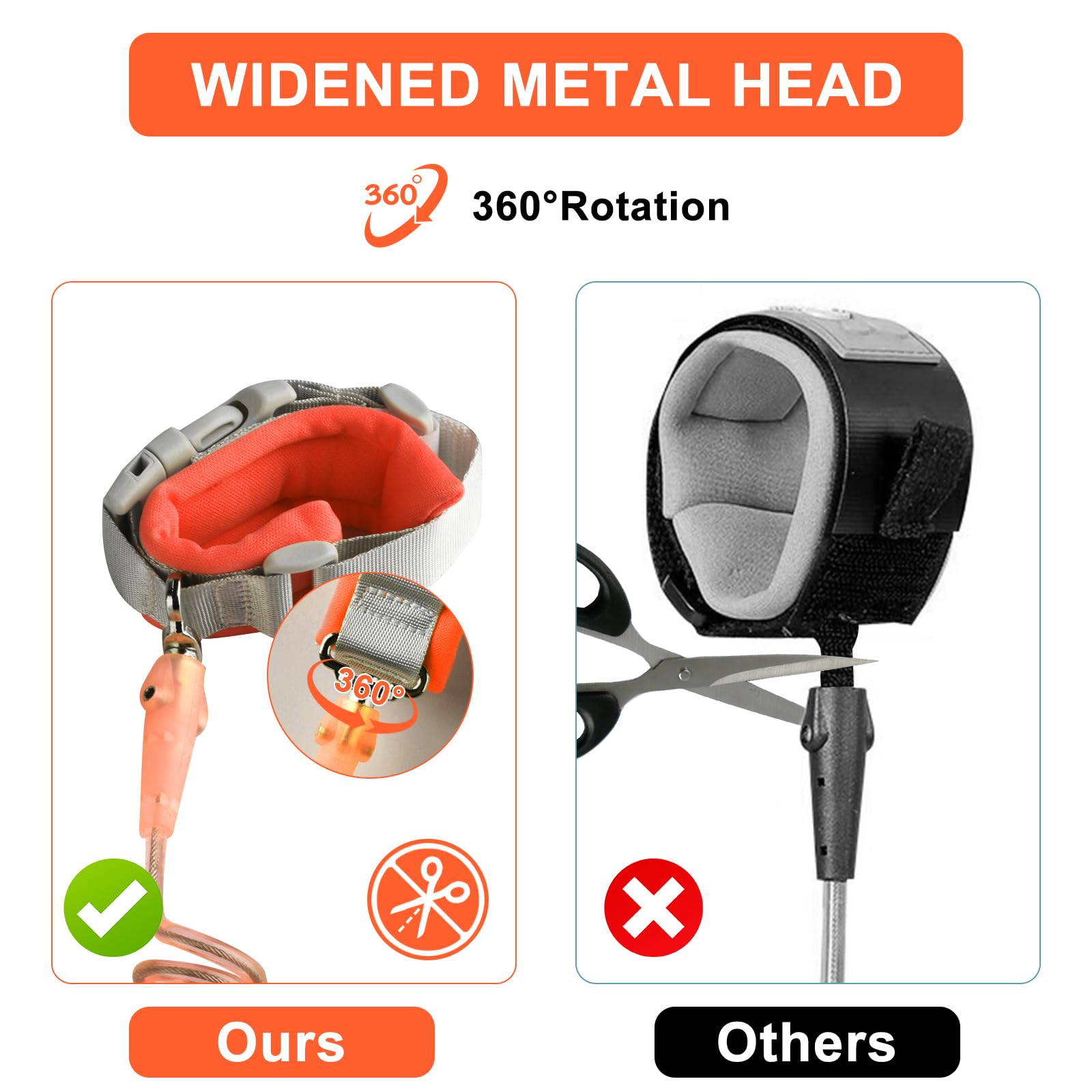 Anti Lost Toddler Wrist Reins, Toddler Safety Harness Walking Leash, Anti-Lost Child Safety Wrist Link - Image 4