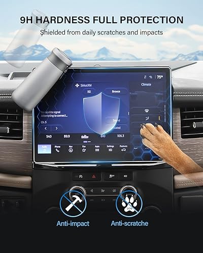 Vista 174 de Protector de pantalla de 10.25 pulgadas para Hornet (GT/GT Plus/R/T/R/T Plus) 2 accesorios para Hornet 2023-2025, no más arañazos ni huellas Hornet