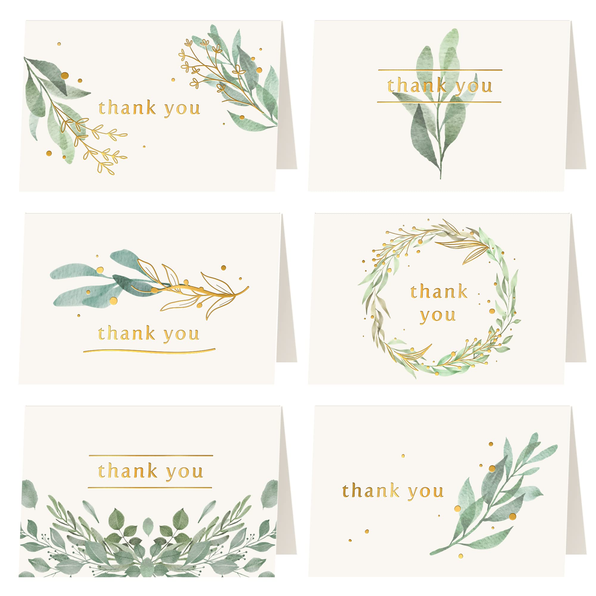 Buy (36Pack) Thank You Cards , 4 x 6" Thank You Cards with White Envelopes , Thank You Notes