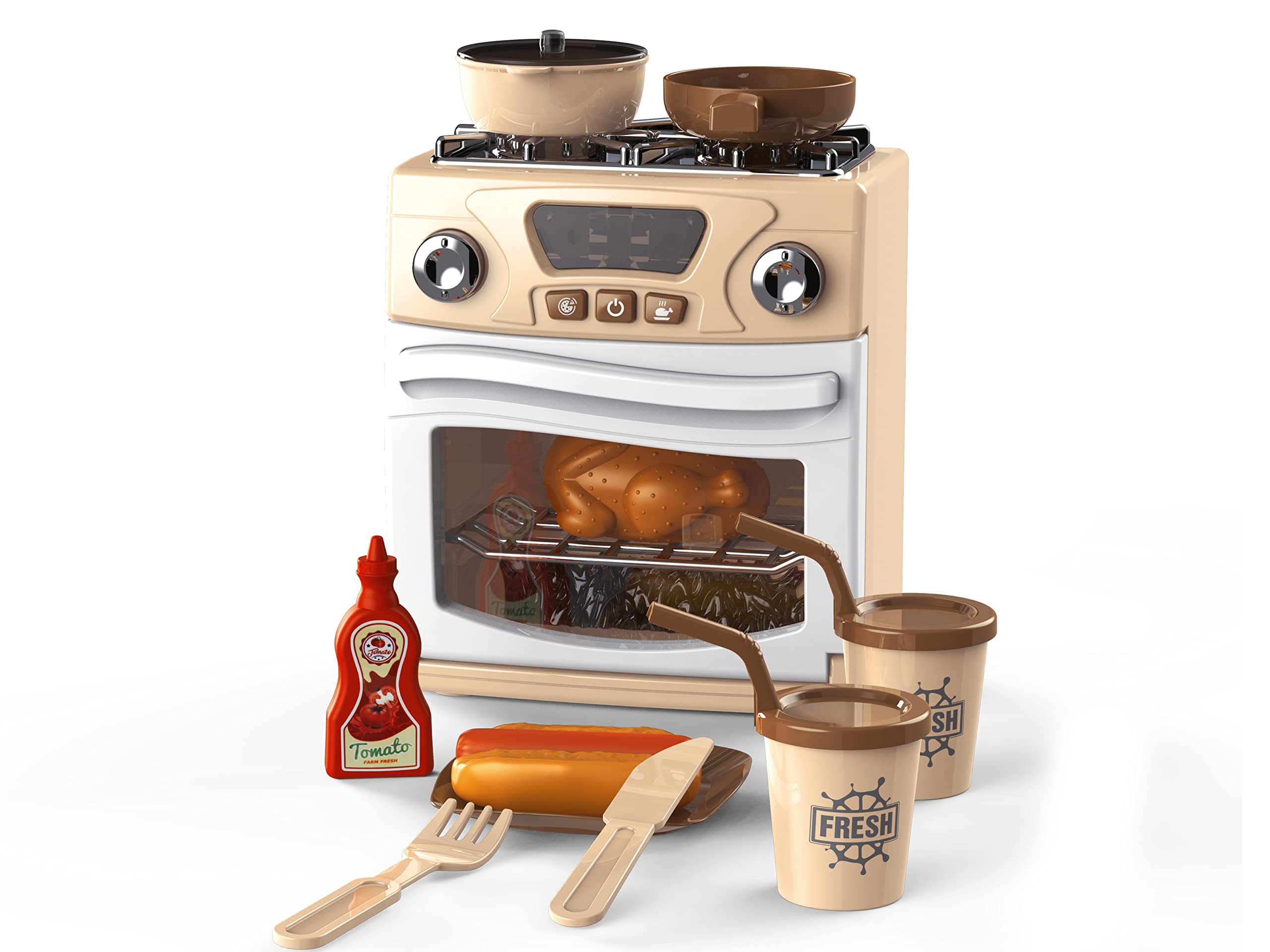 Teorema - 66983 - Jouet de Cuisine pour Enfants avec Four et Accessoires