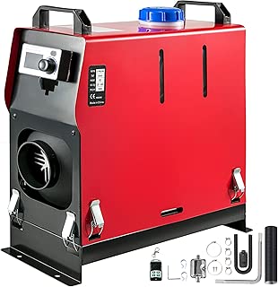 Happybuy 5KW Diesel Air Heater All in One 1 Air Outlet Diesel Heater 12V Remote Control Parking Heater Silencer with Voice Broadcast for RV Trucks Bus and Trailer - coolthings.us