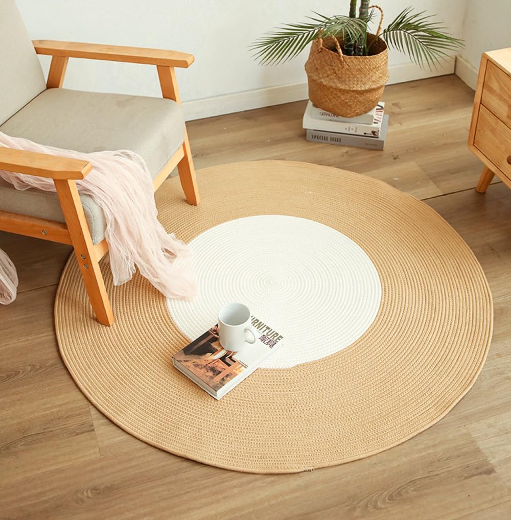 Amazon | Luceluna ラグ 円形ラグ チューブラグ カーペット ラグマット