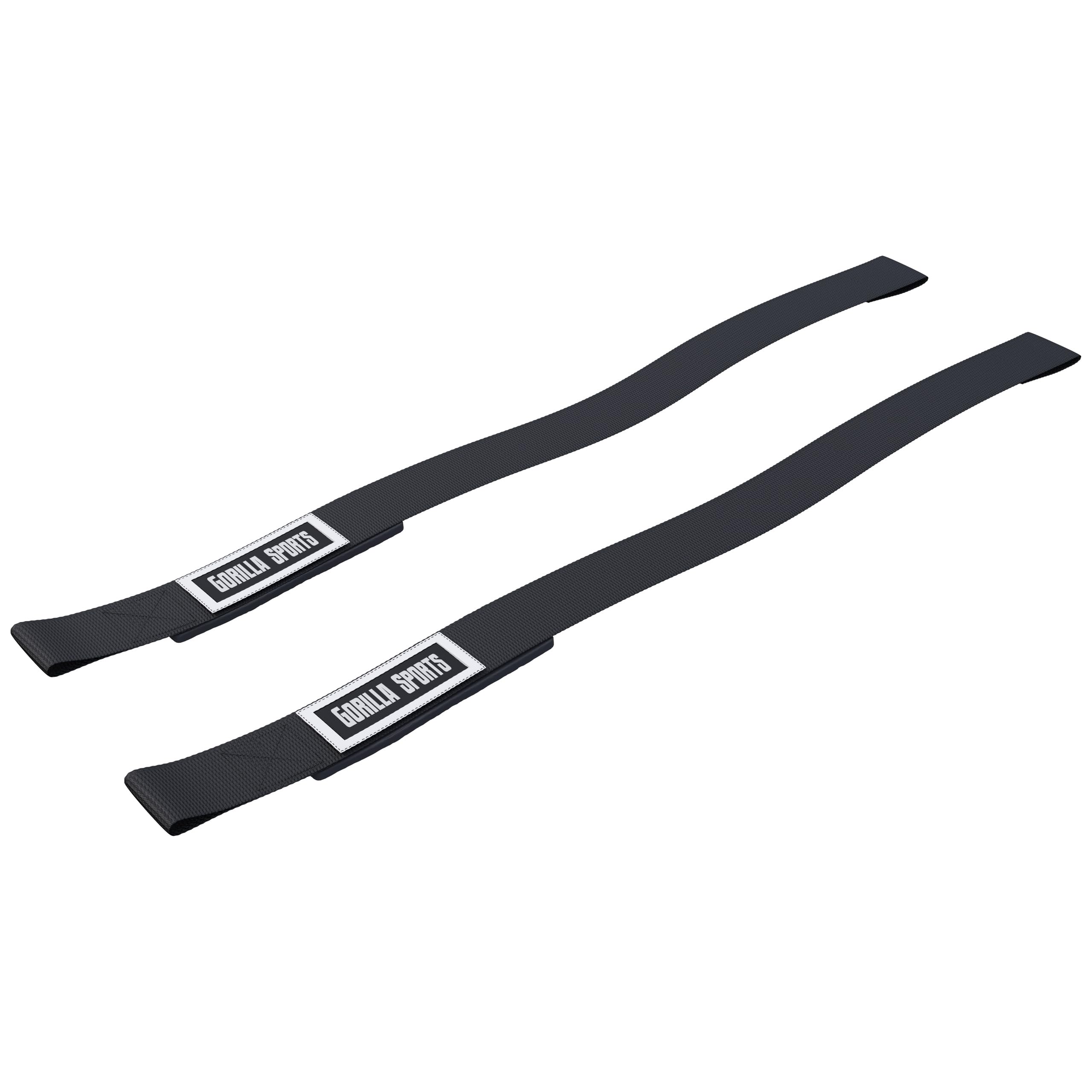 GORILLA SPORTS Zughilfen – 2er-Set, 55 cm, Baumwolle, rutschfest