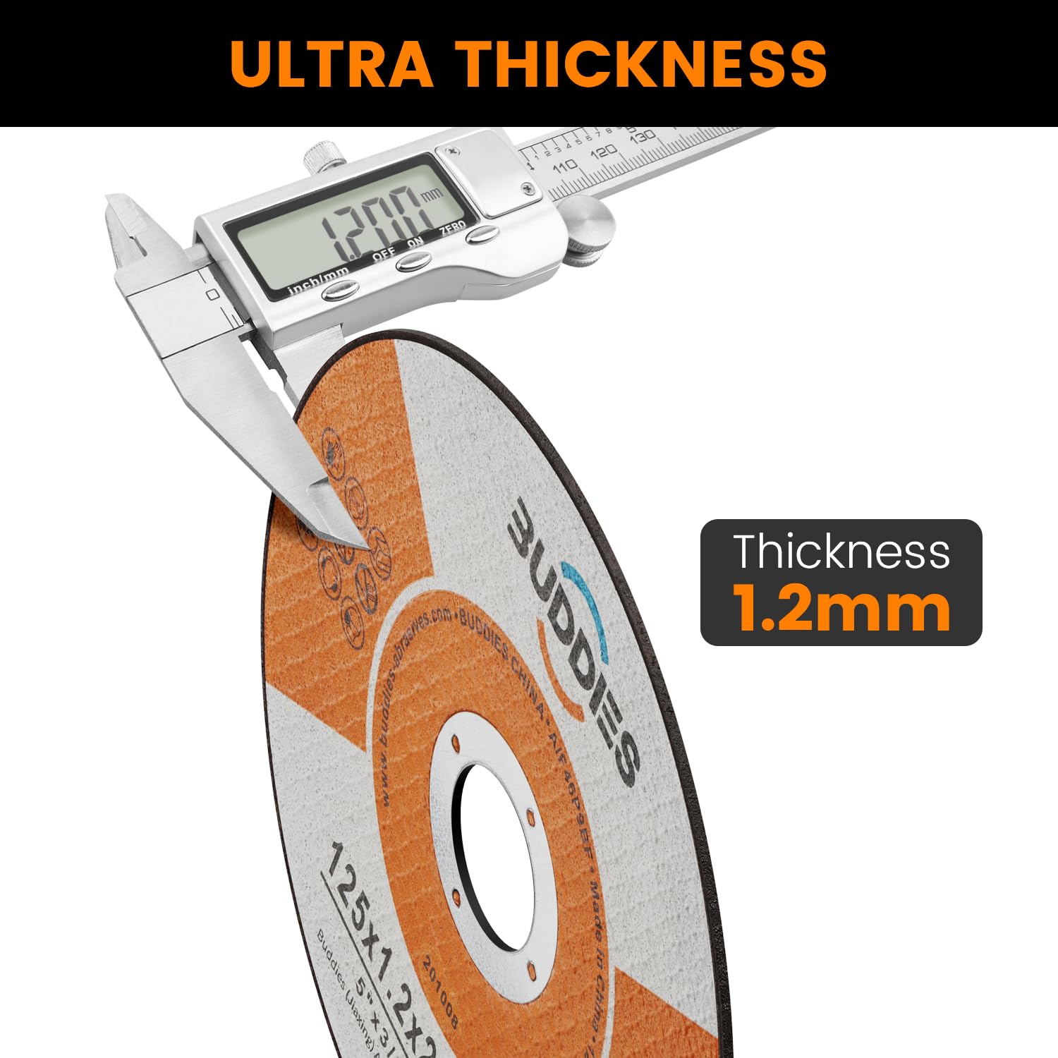 50 Pack Cut Off Wheel 5 Inch Cutting Wheels,Angle Grinder Cutting Disc & Professional Fast Cutting Disc for Stainless Steel, Metal, Angle Grinder