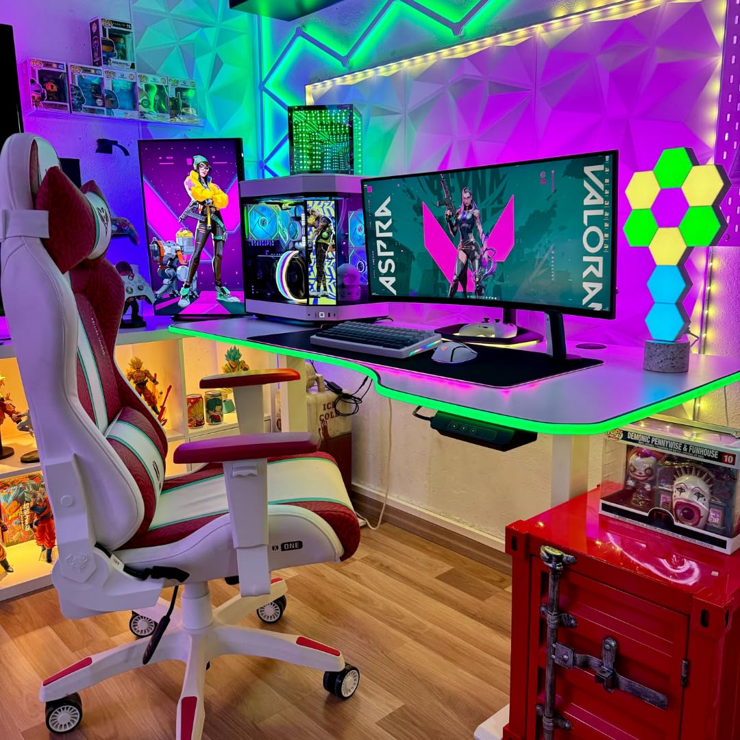 LED Würfel | Infinity RGB Cube - 20 x 20 x 20cm | LED-Lampe | Gaming DEKO | Gaming - Beleuchtung | Beleuchtung mit Musikerkennung