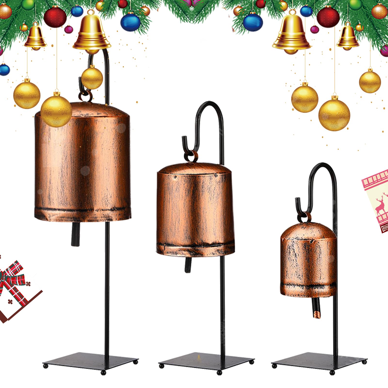 Campane decorative natalizie – Campane di di Natale appendibili