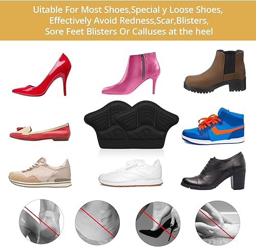 Miniatura 6 de Insertos sueltos para zapatos, 2 pares de bolas de cojines de tacón alto, almohadillas de esponja para aliviar el dolor, almohadillas de esponja,