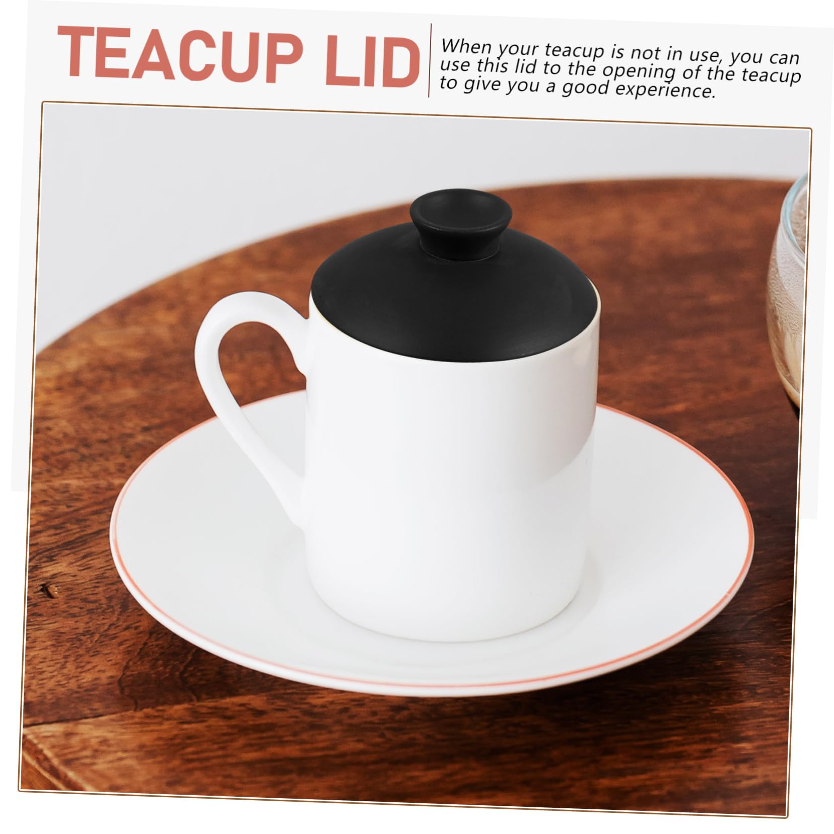 Taza De Para De Tapa De Teapot De Cubierta Para Derrames Para y Camping