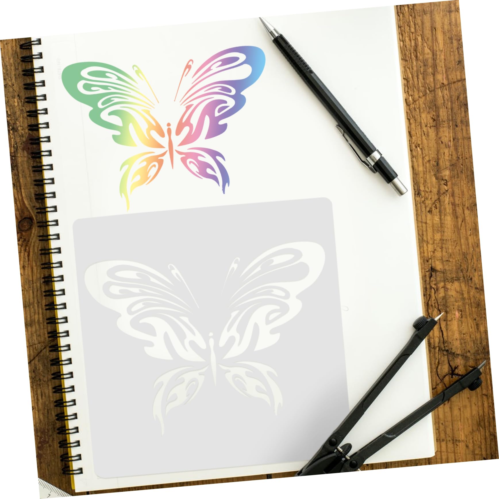 ARTIBETTER 3 Ensembles Pochoirs De Dessin Réutilisables Forme De Ensemble Pour Bricolage Et Peinture Diy Pour Garçon Fille Et Adultes Activités Classe Domicile 7 Pièces * 3