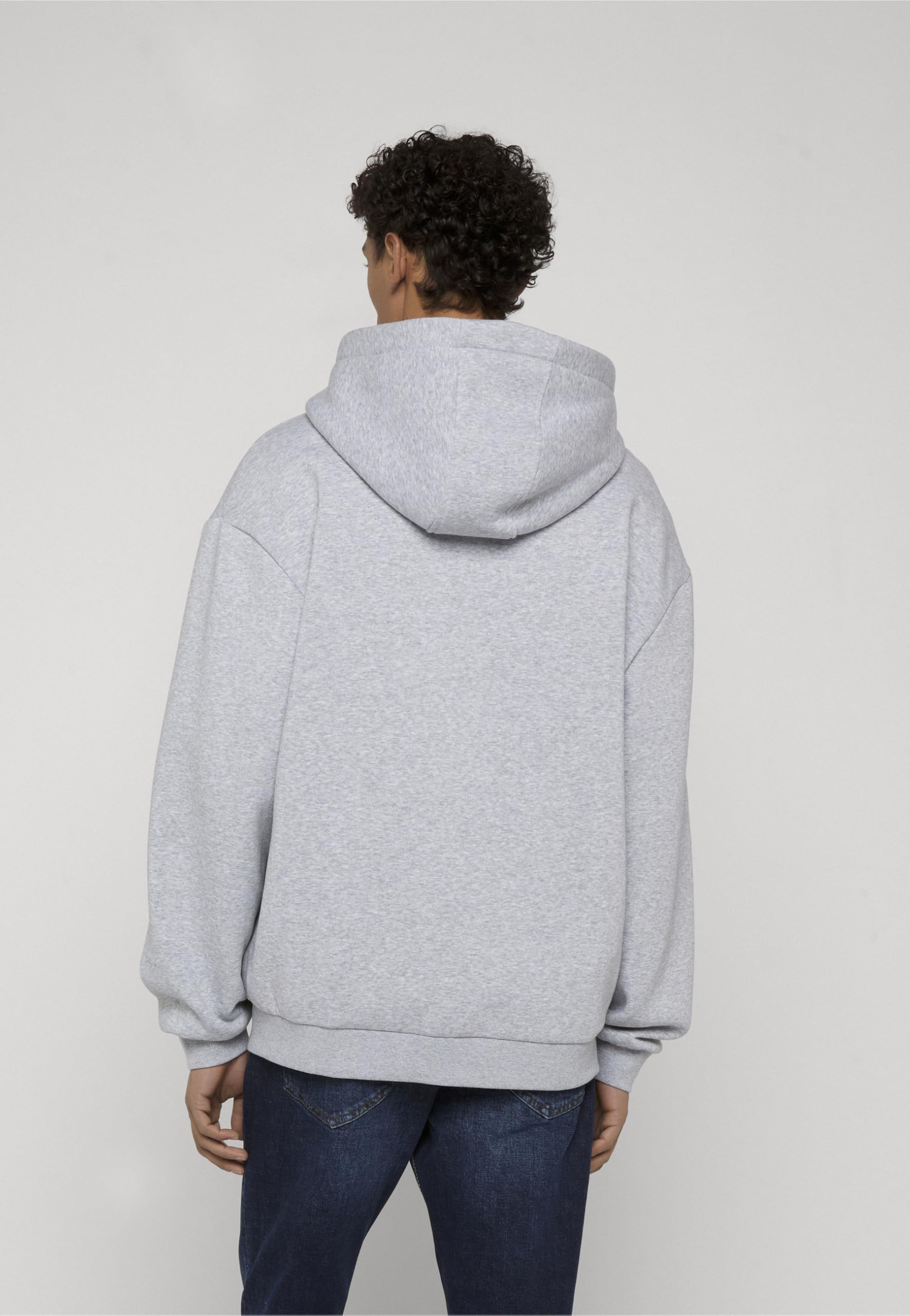 Urban Classics Sudadera con Capucha para Hombre con Cremallera mullida, Sudadera con Cremallera y Cremallera para Hombre, Corte Grande