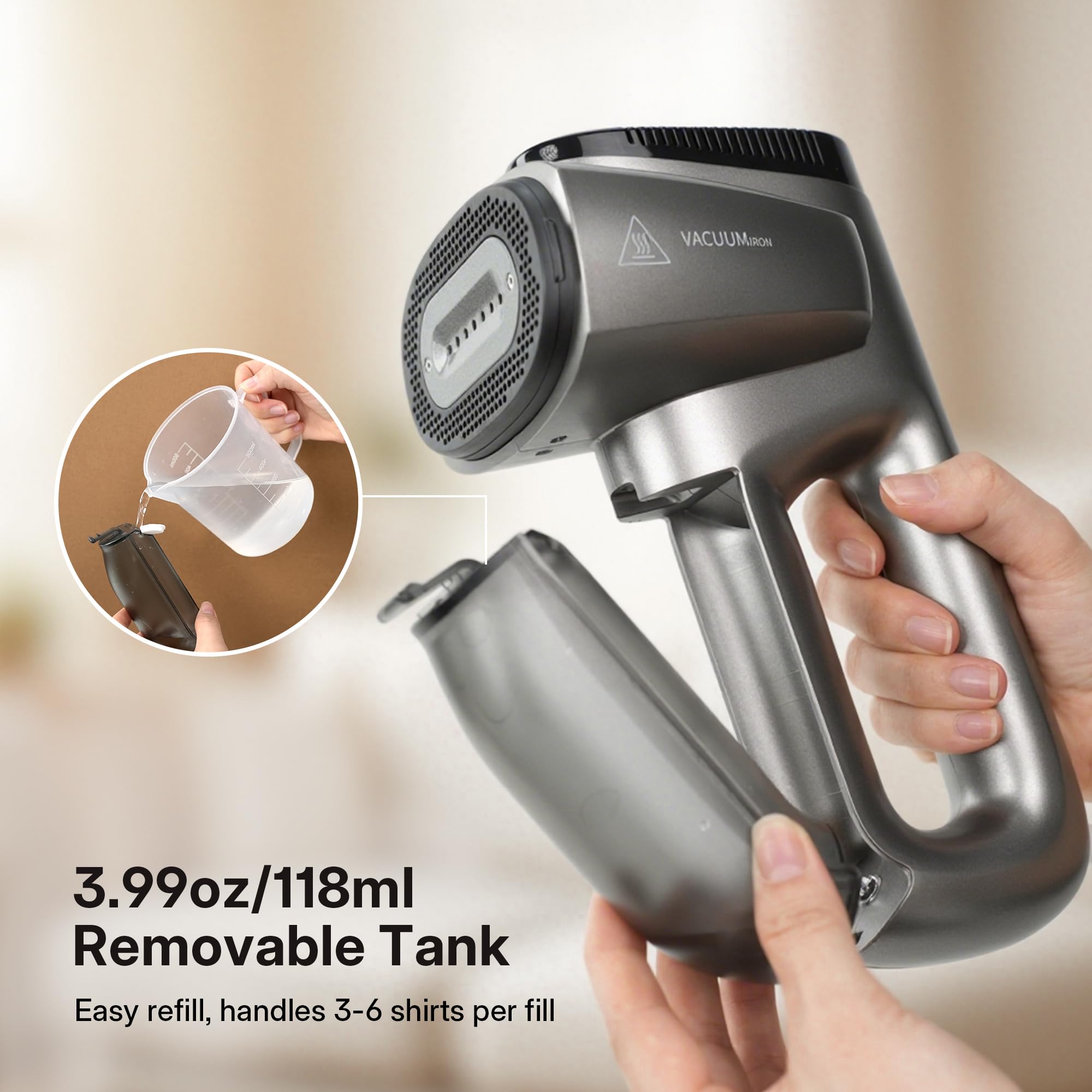 GKJ Steamer: Portable Wrinkle Removal - FREE SHIPPING -4