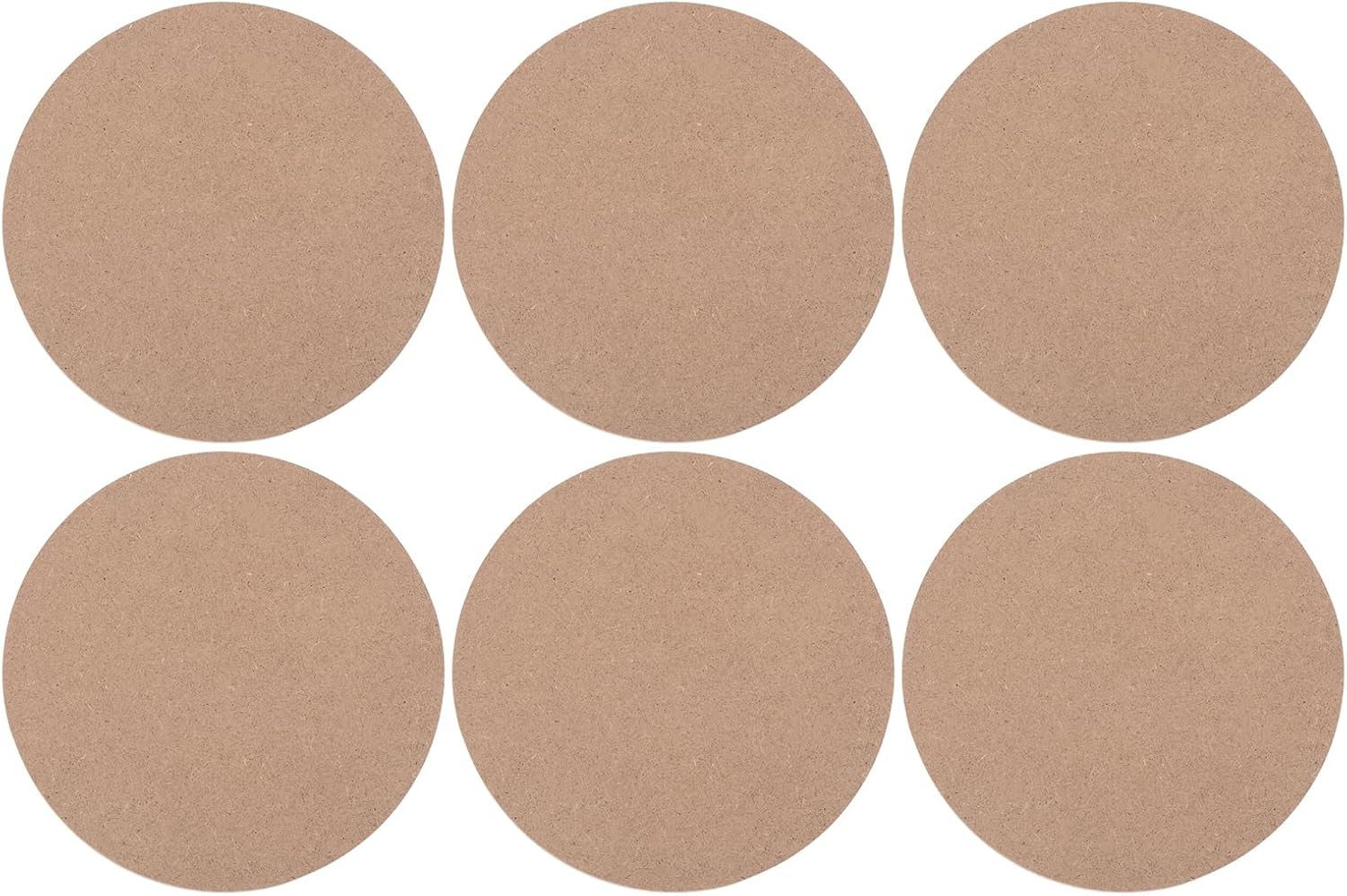 Patikil 10" Round Pottery Wheel Bat - 6 Pcs Pottery Bats for 1/3" Thick Clay Throwing