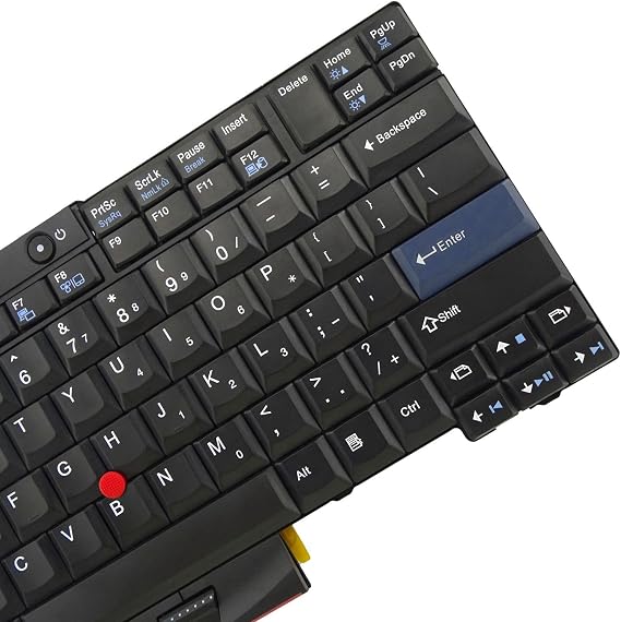 Replacement Keyboard Without Backlit for Lenovo Thinkpad T410 T410S T410i T410Si T420 T420S T420i X220 X220S X220i X220T T510 T510i T520 T520i W510 W520 (US English, Non-Backlit)