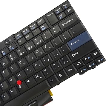Replacement Keyboard Without Backlit for Lenovo Thinkpad T410 T410S T410i T410Si T420 T420S T420i X220 X220S X220i X220T T510 T510i T520 T520i W510 W520 (US English, Non-Backlit)