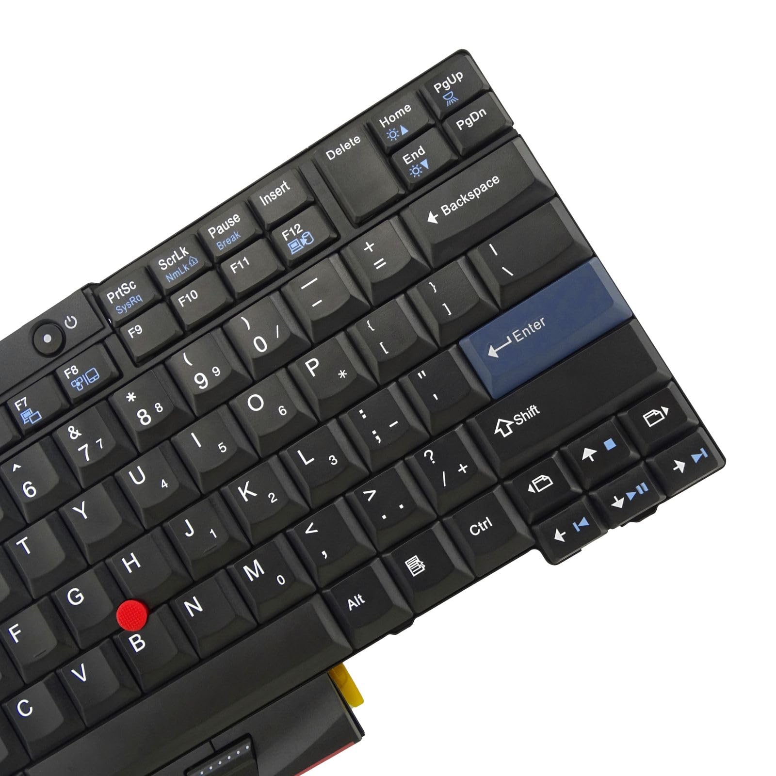 Ersatztastatur ohne Hintergrundbeleuchtung für Lenovo ThinkPad T410 T410S T410i T410Si T420 T420S T420i X220 X220S X220i X220T T510 T510i T520 T520i W510 W5200 (US-Englisch, Nicht