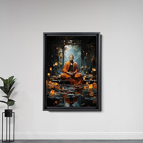 Miniatura 6 de Yoga Wall Decor, Yoga Wall Art, Buda Canvas Art, Buda Decor, Buda Canvas Print, Luxury Framed Wall Decor, Decor Canvas, Home Decor