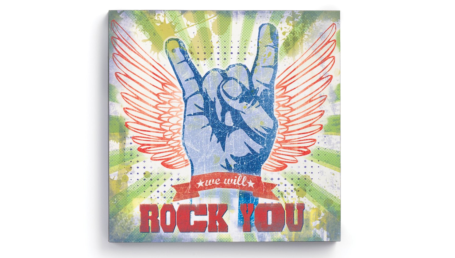 Enesco Lyricology We Will Rock You Wall Art