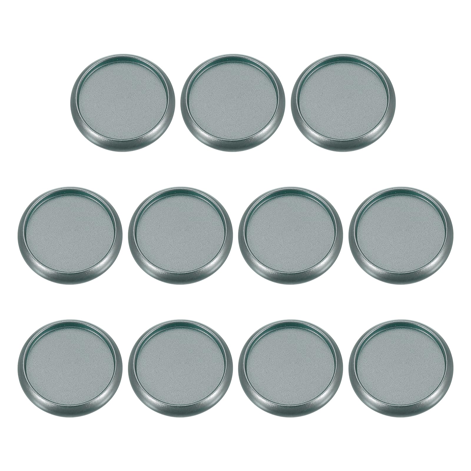 PATIKIL 24mm 8/9" Gray Round Book Binding Discs, 11 Pcs Aluminum Alloy Discbound Expansion Discs Round Binder Rings for DIY Notebook Planner