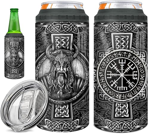 Miniatura 8 de wowcugi Vaso con aislamiento de acero inoxidable 4 en 1, diseño 4 en 1, para amantes de los perros, regalos para mujeres, taza de viaje de café con