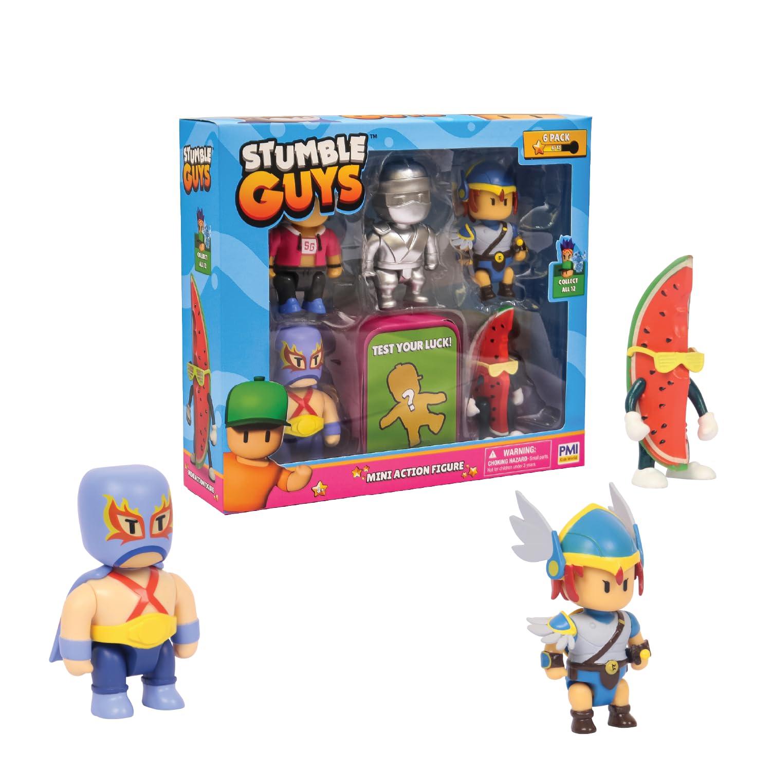 P.M.I. Stumble Guys Series 3 Mini Articulated Action Figures 6