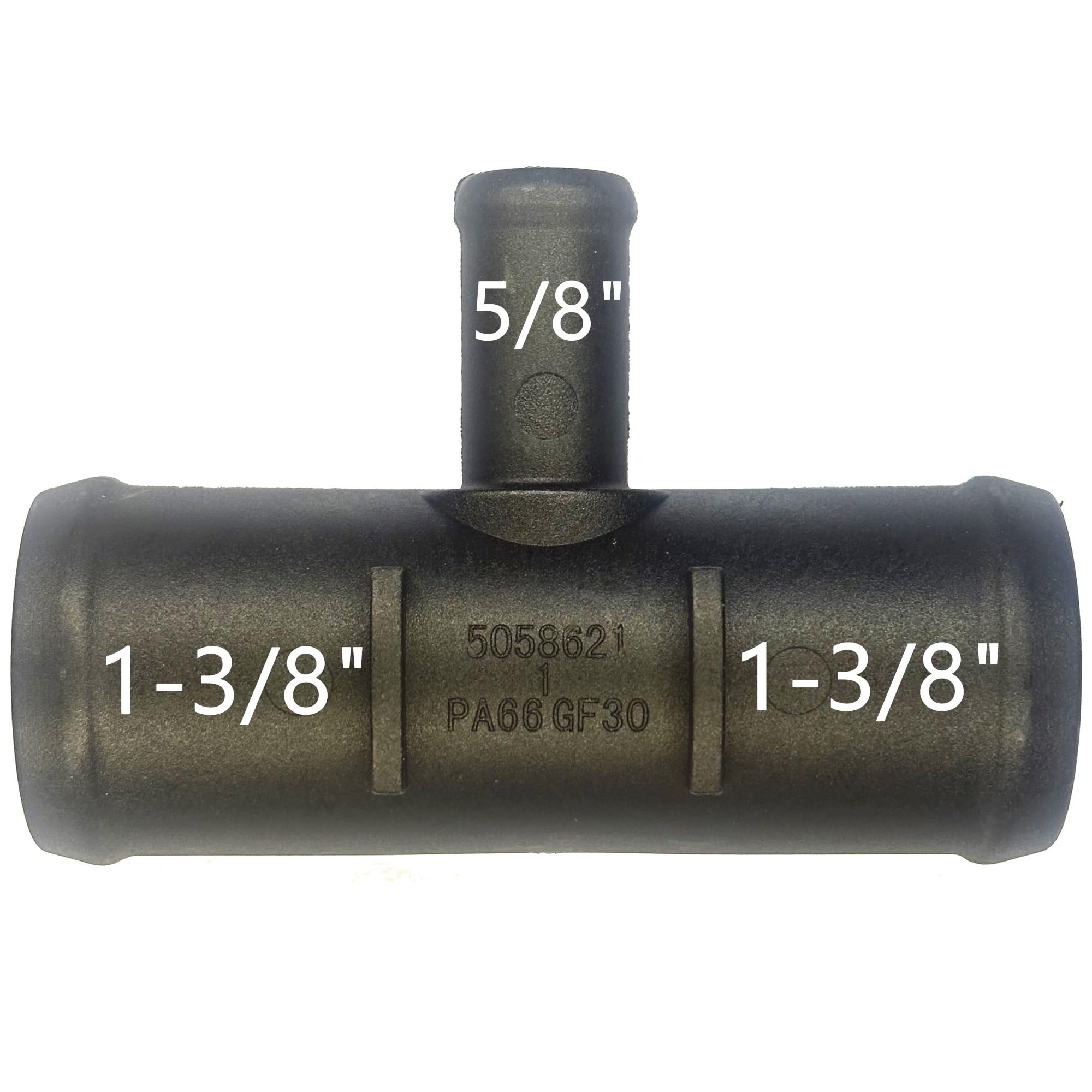 Photo 1 of RideSerenity 1-3/8" Radiator Coolant Hose 3-Way Connector
