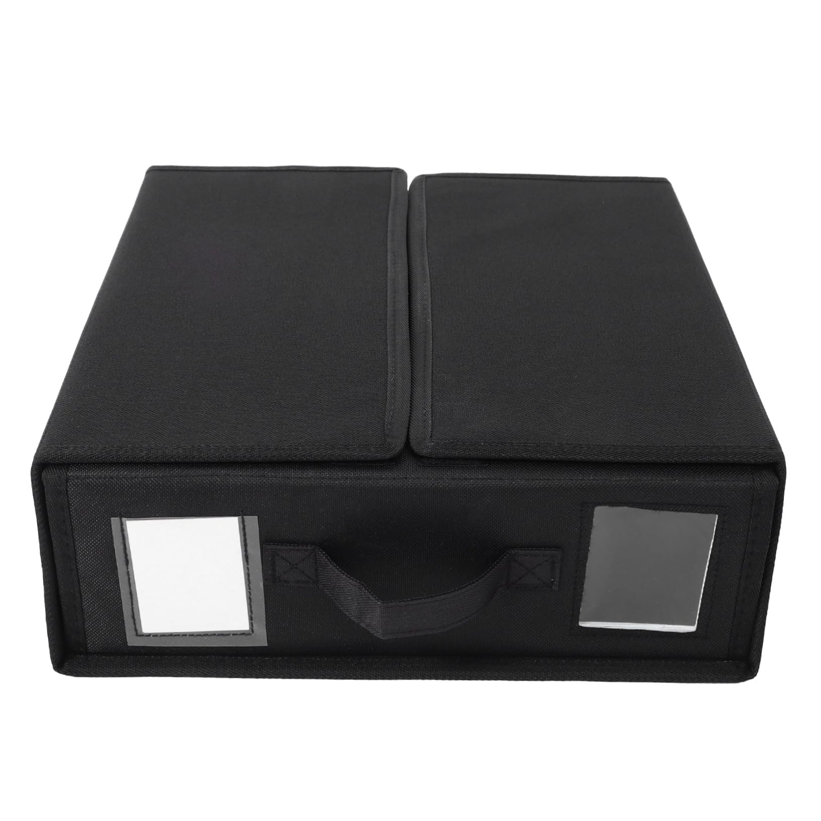 Organisateur de draps pliable noir oxford boite de rangement linge de lit sous lit armoire