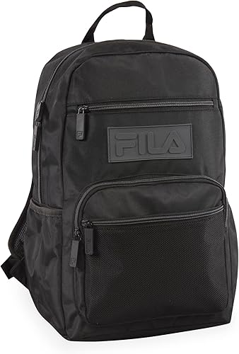 Fila Mochila para laptop Vermont 2, Negro Gris, talla única , Mochila para portátil Vermont 2