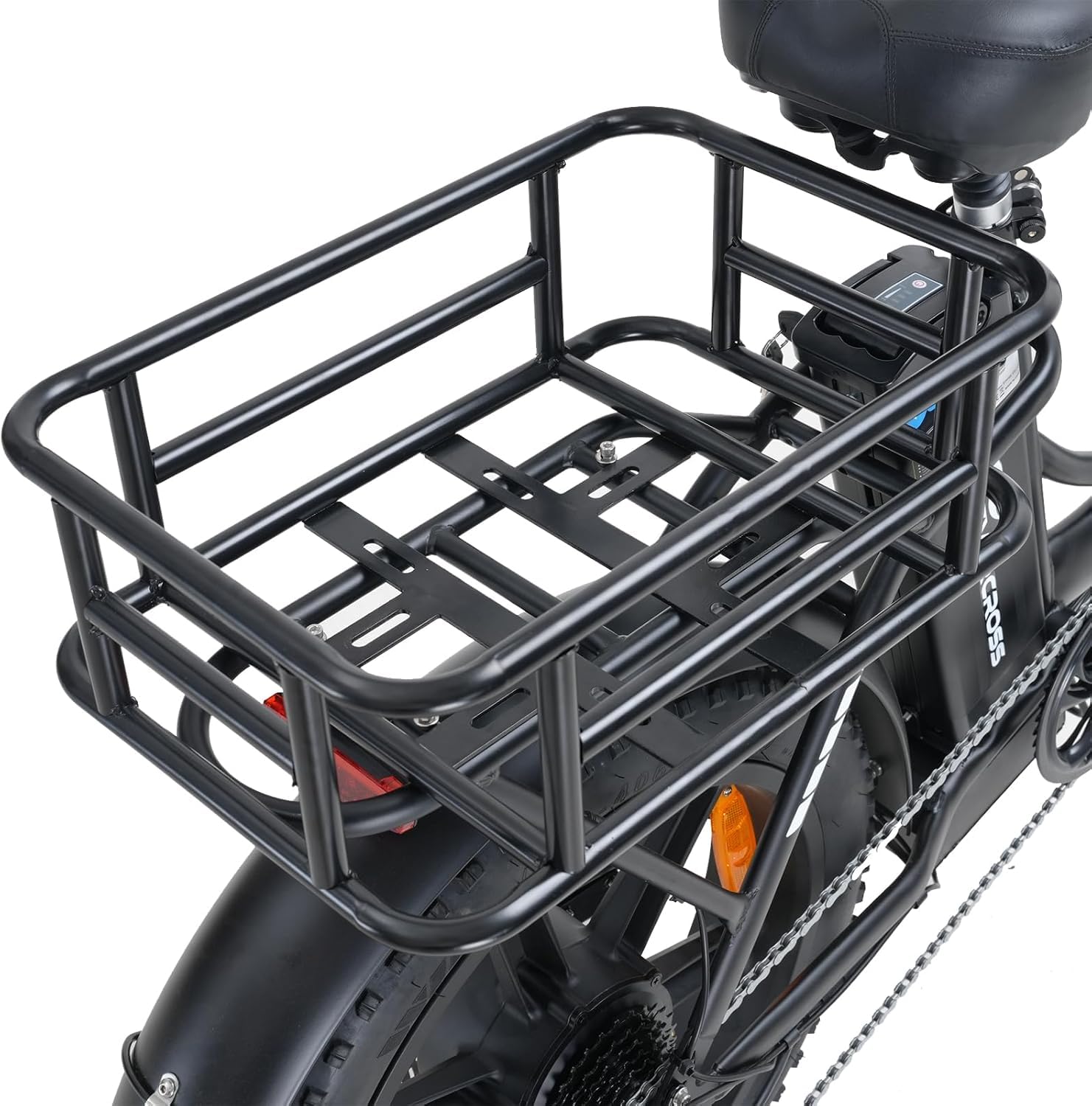 Panier Arrière En Fer Pour Vélo électrique – étanche Et Facile à Installer