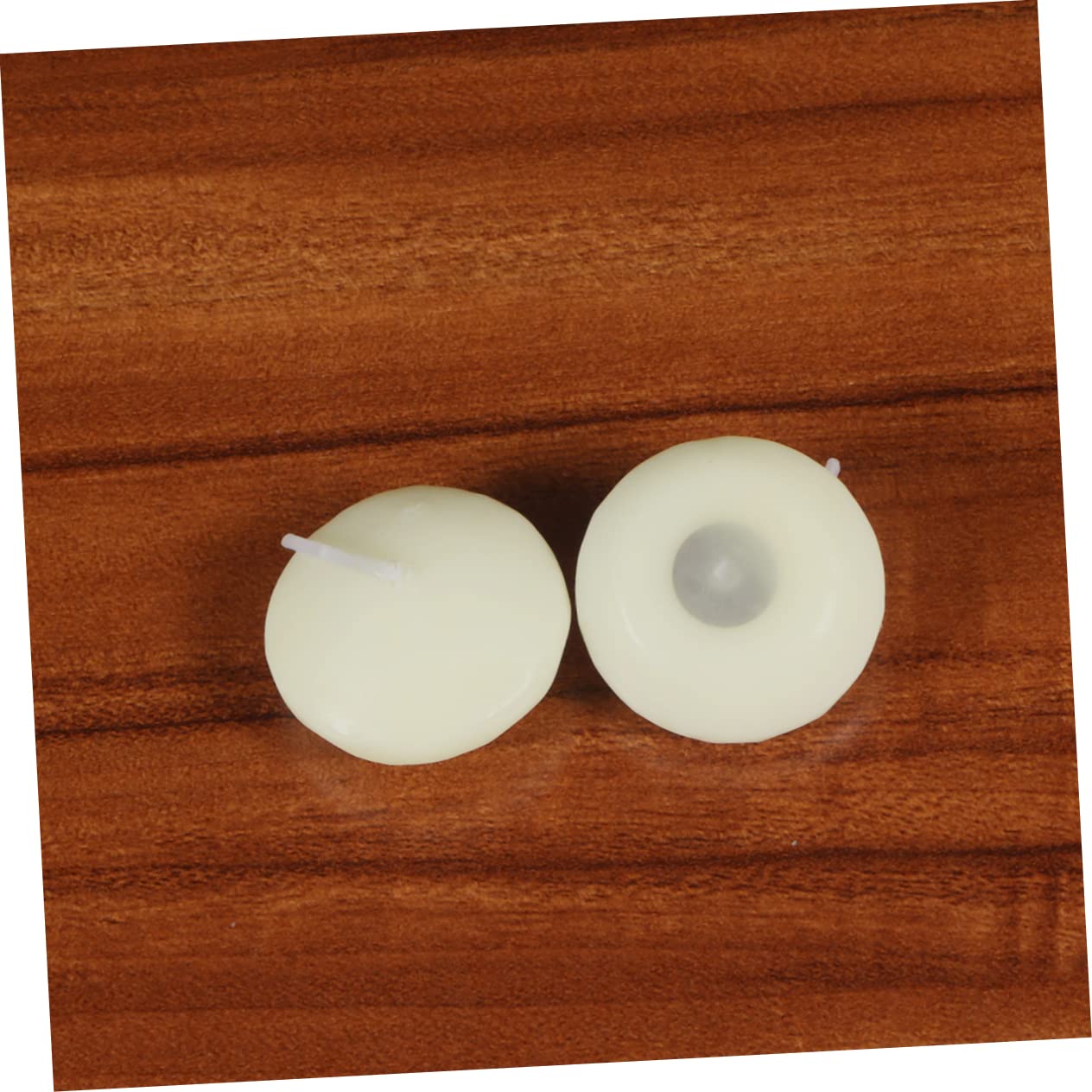 ABOOFAN 50Pcs Decorative Floating Candles for Weddings Events Holidays Romantic Mini Pool Candles for Centerpieces Hours Ambient Light for Special Occasions