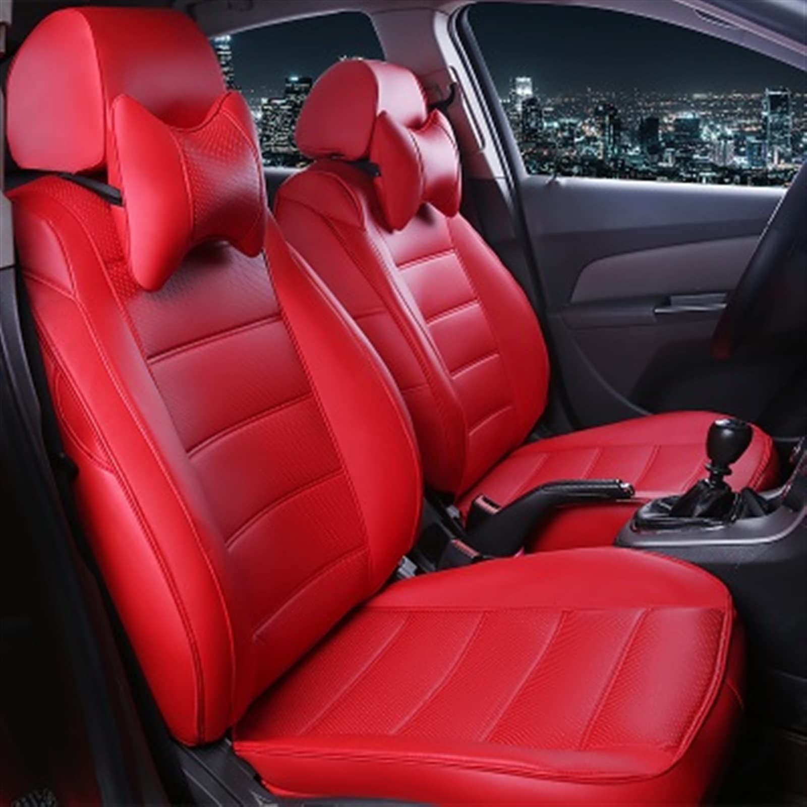 YOUZKA Car Seat Cover For Passat B5 Polo Golf Tiguan Jetta Touran ID3 ID4 ID6 Front And Rear Cushion accessories