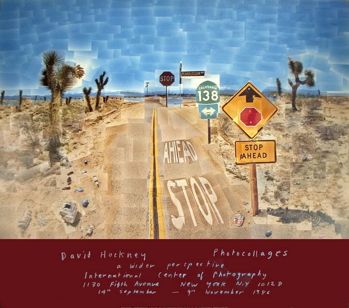 Amazon.com: David HOCKNEY Pearblossom Highway 32.25