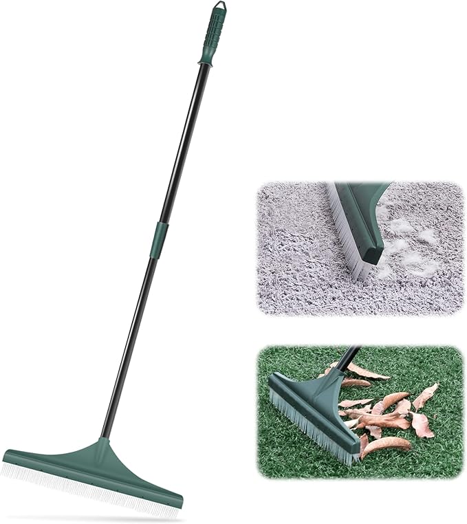 ORIENTOOLS Grass Rake for Artificial Grass, Turf Rake Artificial Lawn