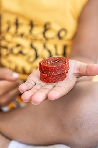 Miniatura 16 de BEAR Rollos de fruta real sin gluten, veganos y sin OMG, frambuesa, 36 rollos, aperitivos saludables para la escuela y la lonchera, para niños